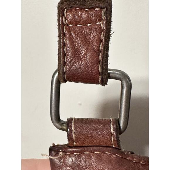 Margot of New York Beautiful Large Leather Crossbody / Shoulder Purse - Picture 9 of 16